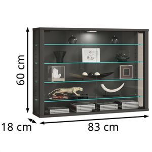 Produktbild für Glasvitrine VCM Vitrosa L, hängend