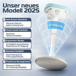 Produktbild für Fitness-Hocker CLOUVOU Nexus