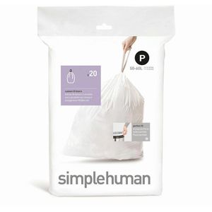 Müllbeutel Simplehuman CW0175, Typ P, 50-60 Liter
