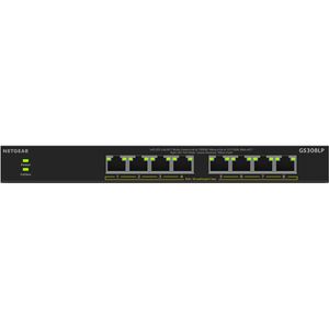 Produktbild für Switch Netgear SOHO Gigabit, GS308LP-100EUS, unmanaged