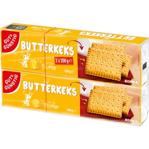 Produktbild für Kekse Gut&amp;Günstig Butterkeks