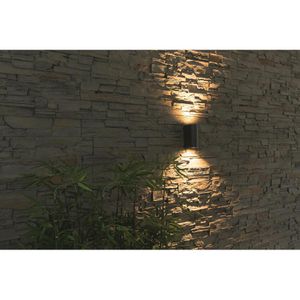Produktbild für Wandleuchte Heitronic Ambos, aus Aluminium, für außen (IP44)