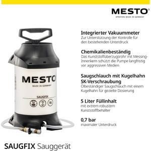 Produktbild für Ölabsaugpumpe Mesto 3273PS, mit SK-Verschraubung