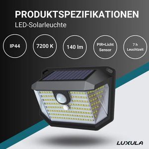 Produktbild für Wandleuchte Luxula LXSO400120 aus Kunststoff, für außen (IP44)