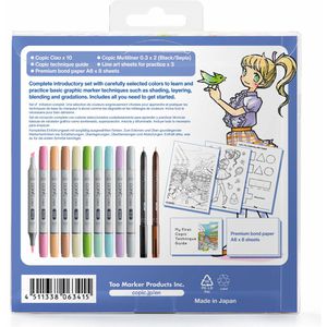 Produktbild für Layoutmarker COPIC Ciao My First Copic Starter-Set