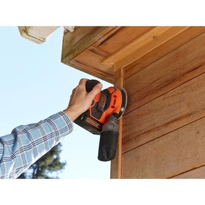 Produktbild für Exzenterschleifer Black+Decker BDCROS18-QW, Akku