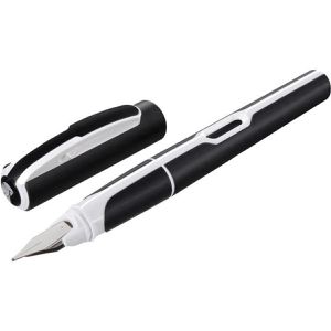 Produktbild für Füller Pelikan Style Black+White P57, Feder M