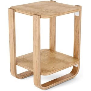 Beistelltisch Umbra Bellwood, 1017426-390, beige, aus Holz