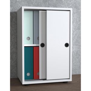 Produktbild für Schiebetürenschrank VCM Ulas, Holz