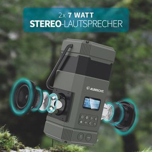 Produktbild für Radio Albrecht DR 114 Outdoor DAB+