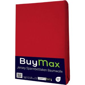 Produktbild für Spannbettlaken Buymax Jersey, 90 x 200 cm
