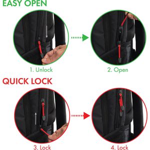 Produktbild für Laptop-Rucksack Dicota Seeker II, schwarz