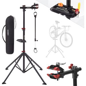 Fahrrad-Montageständer Arebos rot