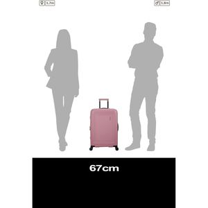 Produktbild für Koffer AmericanTourister Dashpop Spinner exp. violett / pink