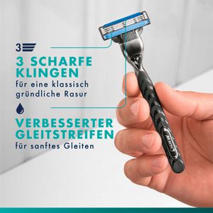 Produktbild für Nassrasierer Gillette Mach3 UEFA Champions League