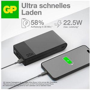 Produktbild für Powerbank GP Batteries M2+ 20C, 20000mAh