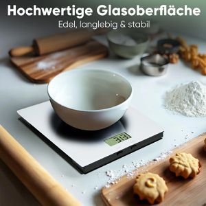 Produktbild für Küchenwaage Clatronic KW 3820, mit Tara-Funktion, Teilung 1 g