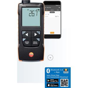 Produktbild für Temperaturmessgerät Testo 0563 0110, 110 digital