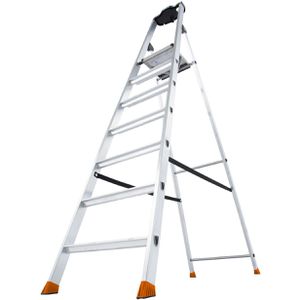 Produktbild für Stehleiter Krause Monto Solido, 126665, mit Plattform