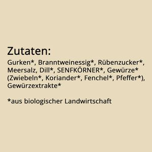 Produktbild für Gemüsekonserve Alnatura Cornichons, in Branntweinessig, BIO