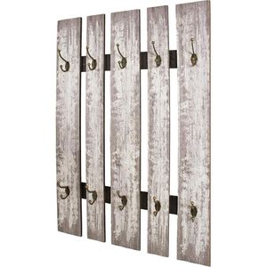 Wandgarderobe Haku-Möbel 32950, Holz