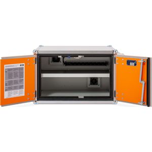 Produktbild für Akku-Ladeschrank CEMO Basic 8/5, mit 9 Steckdosen