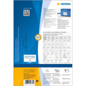 Produktbild für Inkjet-Etiketten Herma 10782 Special, weiß