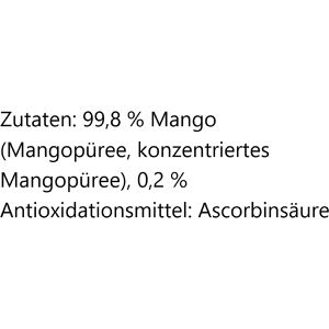 Produktbild für Fruchtpüree KoRo im wiederverschliebaren Beutel, 99,8% Mango