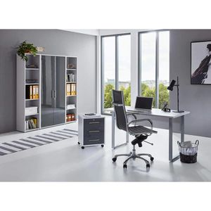 günstig Böttcher Büromöbel-Set – kaufen – lichtgrau AG