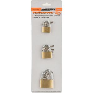 Produktbild für Vorhängeschloss BrüderMannesmann M41303, 25-40mm
