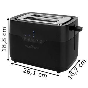 Produktbild für Toaster Proficook PC-TA 1244, 7 Röststufen &amp; Auftaufunktion