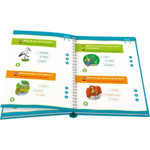 Produktbild für Spielbuch BOOKii 378867507, Grundschulwortschatz Englisch