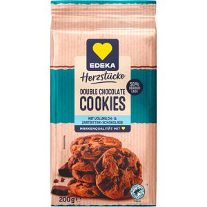 Kekse Edeka Herzstücke Double Chocolate Cookies