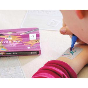 Produktbild für Tattoostift Kreul Tattoo Pen Set, sortiert