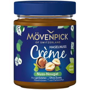 Mövenpick Schokocreme Haselnuss Creme Nussnougat, ohne Palmöl, 300g