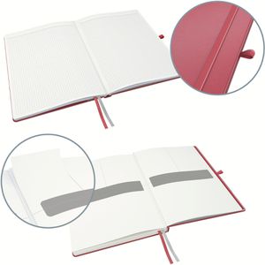 Produktbild für Notizbuch Leitz Complete, 44710025, rot, A4