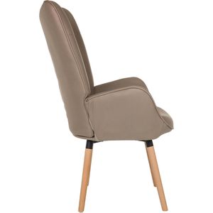 Produktbild für Loungesessel hJh-OFFICE HAVENIO I, 800204, braun