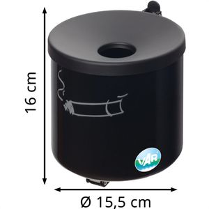 Produktbild für Aschenbecher VAR WH16, 3222, für Outdoor, mit Deckel