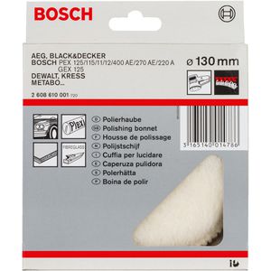 Produktbild für Polierhaube Bosch 2608610001, Lammwolle, Klett