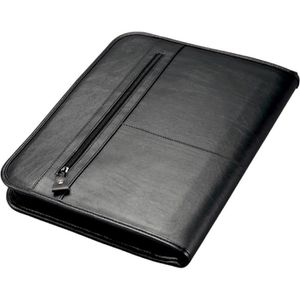 Produktbild für Schreibmappe Alassio 30043, Limone, schwarz, Kunstleder