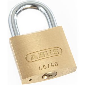 Produktbild für Vorhängeschloss Abus Messing 45/40 Quads, 39mm