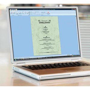Produktbild für Briefpapier Sigel DP552, grün, A4