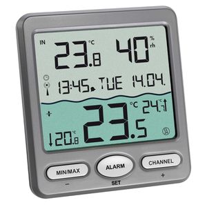 Produktbild für Poolthermometer TFA 30.3056.10 Venice, Funk, Set