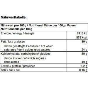 Produktbild für Minischokolade Heidel Napolitains, Herzlichen Dank