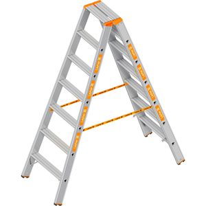 Stehleiter Layher Topic 1043, beidseitig begehbar
