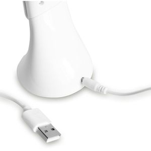 Produktbild für Schreibtischlampe Eaxus weiß, LED, dimmbar