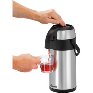 Produktbild für Thermoskanne Bartscher 3L, 150992, Edelstahl