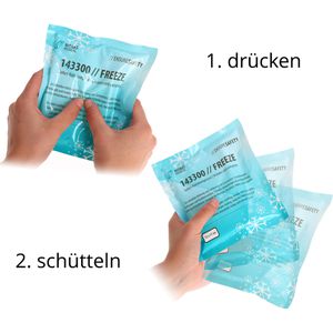 Produktbild für Kühlkompresse NITRAS-MEDICAL Freeze, 20 Stück