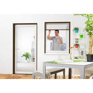 Produktbild für Fliegengitter Culex Alu Smart, braun