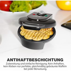 Produktbild für Waffeleisen Clatronic WA3491 Waffelautomat, 1200 W